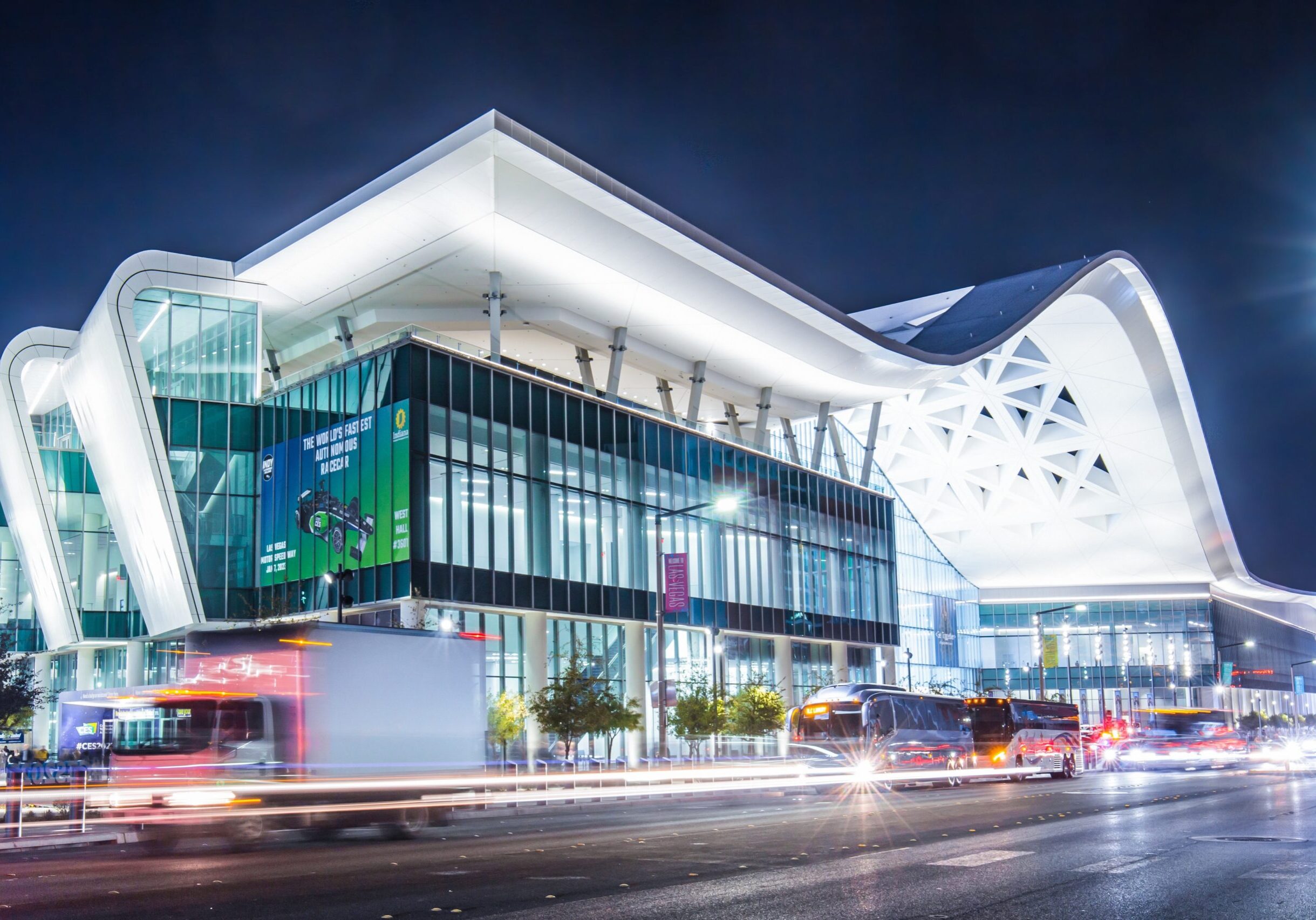 Las,Vegas,,Nv,1-6-2023:,Exterior,Of,Las,Vegas,Convention,Center